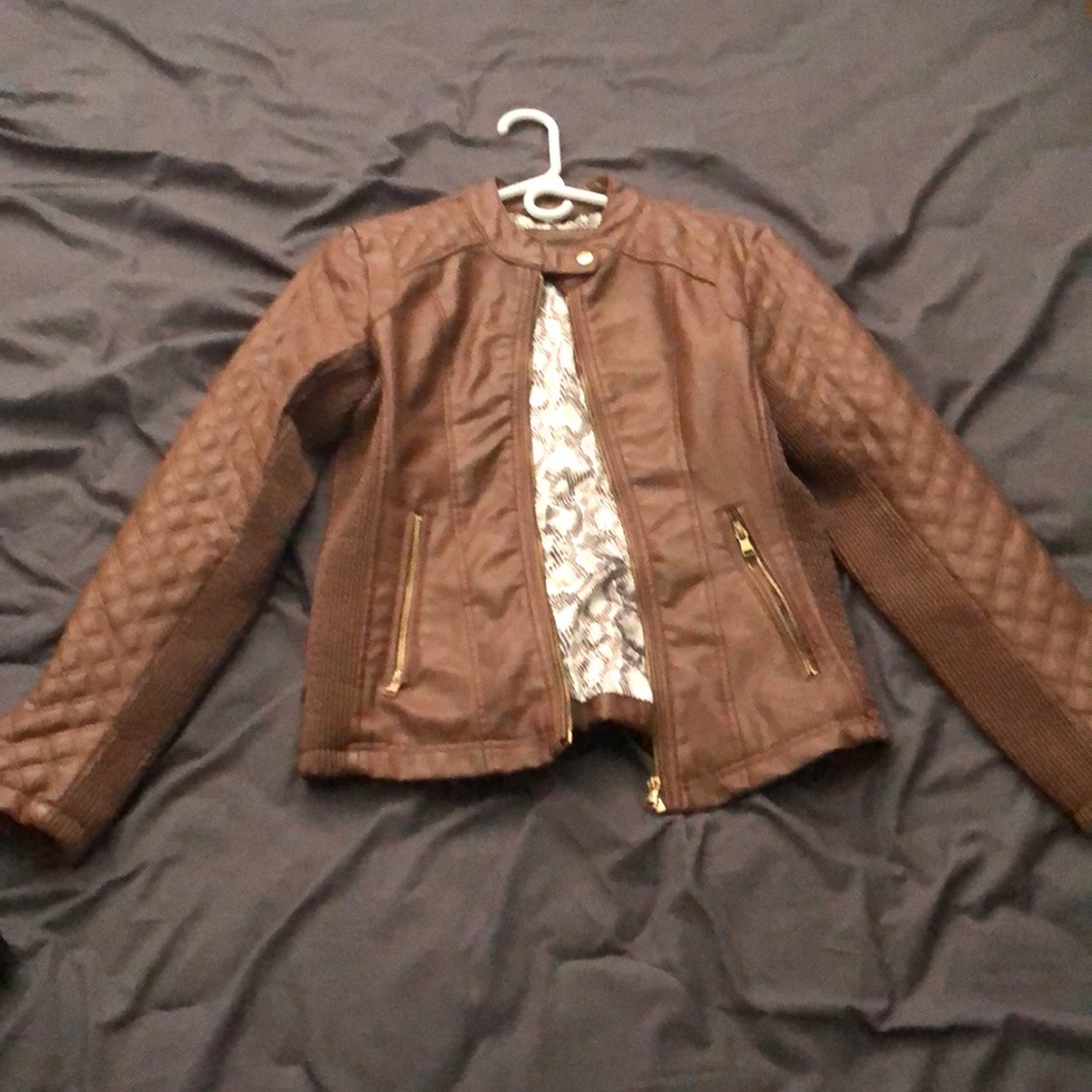 Leather jacket